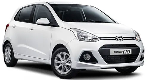 Hyundai Grand i10 (Manual) Car Rental in Goa