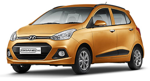 Hyundai i10 Car Rental in Goa