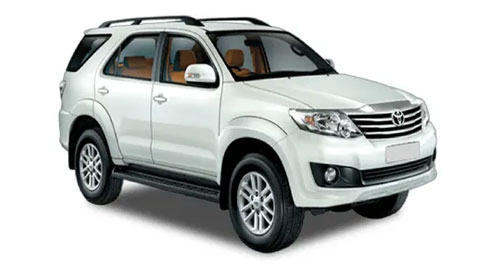 Toyota Fortuner Automatic (Old Model) Car Rental in Goa